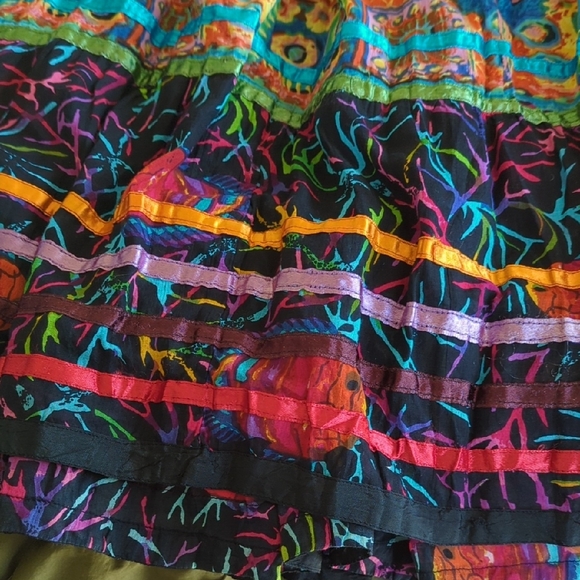 Soft Surroundings Multicolor Maxi Skirt - Picture 4 of 5